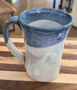Bolick & Traditions Pottery Mug (Oatmeal/Blue)