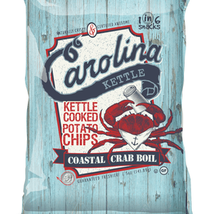 Carolina Chips Potato Chips Crab Boil Kettle Cooked Potato Chips