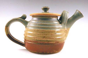 Clear Creek Pottery Pottery Oasis Glazed Ceramic Teapot