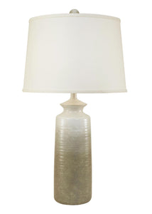 Coastal Lamp Mfg Lamp Grey Fade Tall Slender Table Lamp