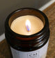Craftsman Market Candle Bourbon Cypress & Tabac Beeswax Candle w/ Wood Wick