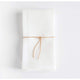 Craftsman Market White Linen Napkins (4ct)
