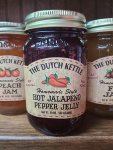Dutch Kettle Jams & Jellies Hot Jalapeno Jelly