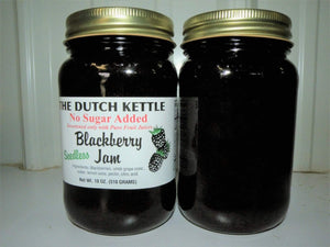 Dutch Kettle Jams & Jellies No Added Sugar Blackberry Jam