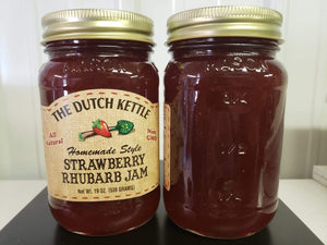 Dutch Kettle Jams & Jellies Strawberry Rhubarb Jam