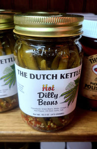 Dutch Kettle Pickled Products Hot Pickled Dilly Beans