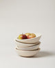 Farmhouse Pottery Wooden Bowls Crafted Wooden Bowl (White)