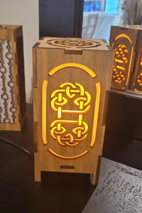 Luminarium Lamps & Lighting 8" Celtic Luminary (Electric)