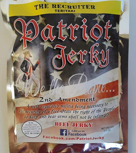 Patriot Jerky Jerky The Recruiter Patriot Jerky (Teriyaki)