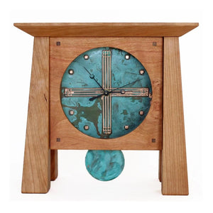 Sabbath Woods Clock Prairie Deluxe Mantel Clock