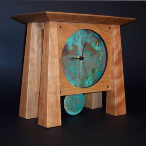 Sabbath Woods Clock Prairie Deluxe Mantel Clock