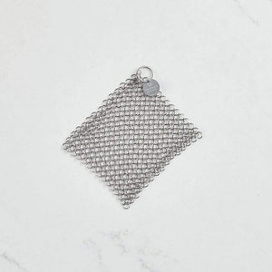 Smithey's Cast Iron Chainmail Scrubber for Cast Iron Pans