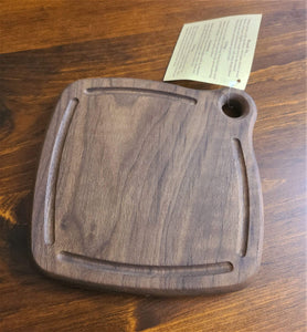 Sterling Wood Cutting Boards and Trays 7"x7" Black Walnut Trivet
